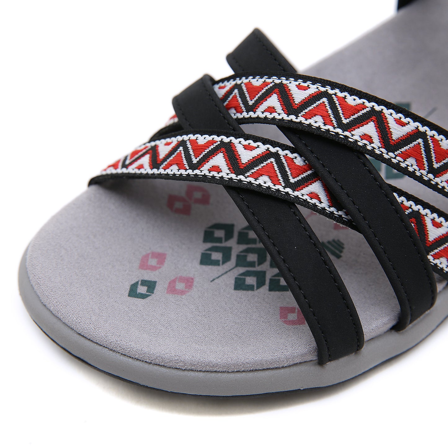 Summer Women's Hollow Out Printed Sandals