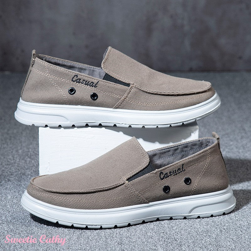 Men's Outdoor Casual Walking Shoes - Plus Width