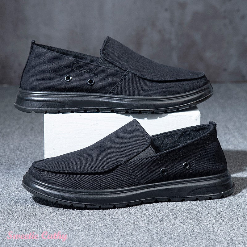 Men's Outdoor Casual Walking Shoes - Plus Width