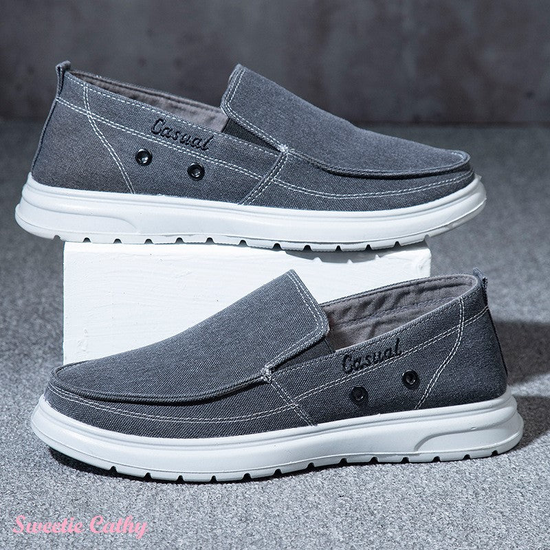 Men's Outdoor Casual Walking Shoes - Plus Width