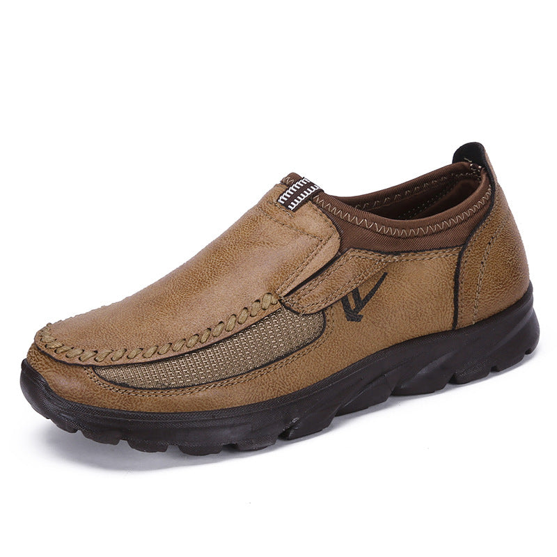 Good Arch Support Men's Outdoor Canvas Walking Shoes