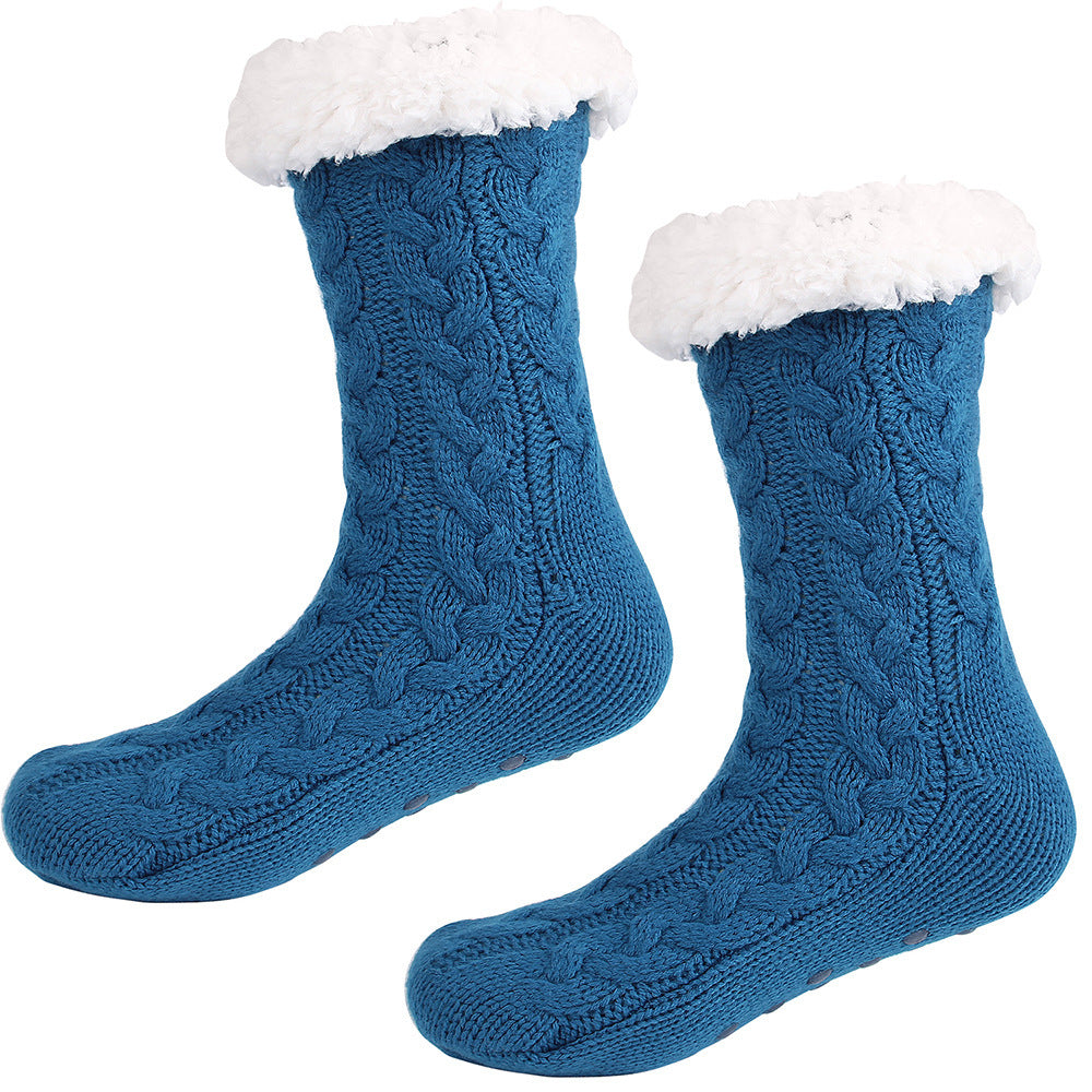 Extra-warm Fleece Indoor Slipper Socks