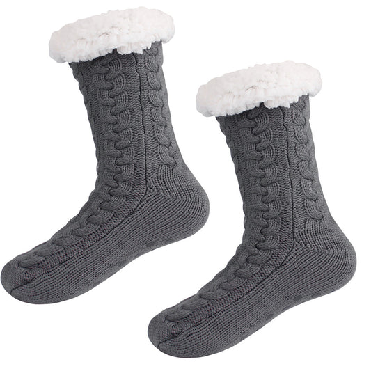 Extra-warm Fleece Indoor Slipper Socks