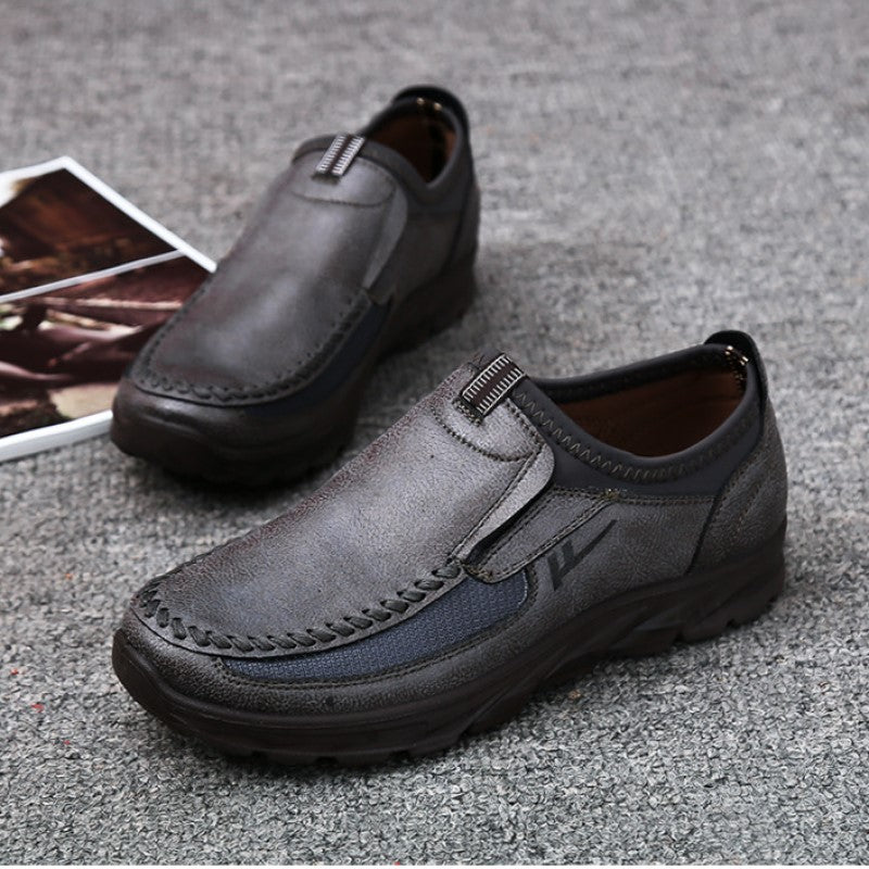Good Arch Support Men's Outdoor Canvas Walking Shoes