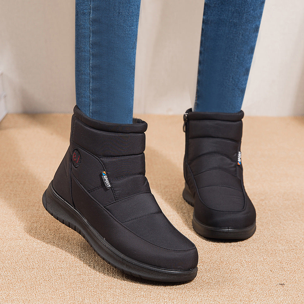 Fur Lined Lightweight Waterproof Women's Snow Boots