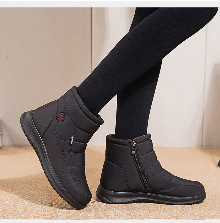 Fur Lined Lightweight Waterproof Women's Snow Boots