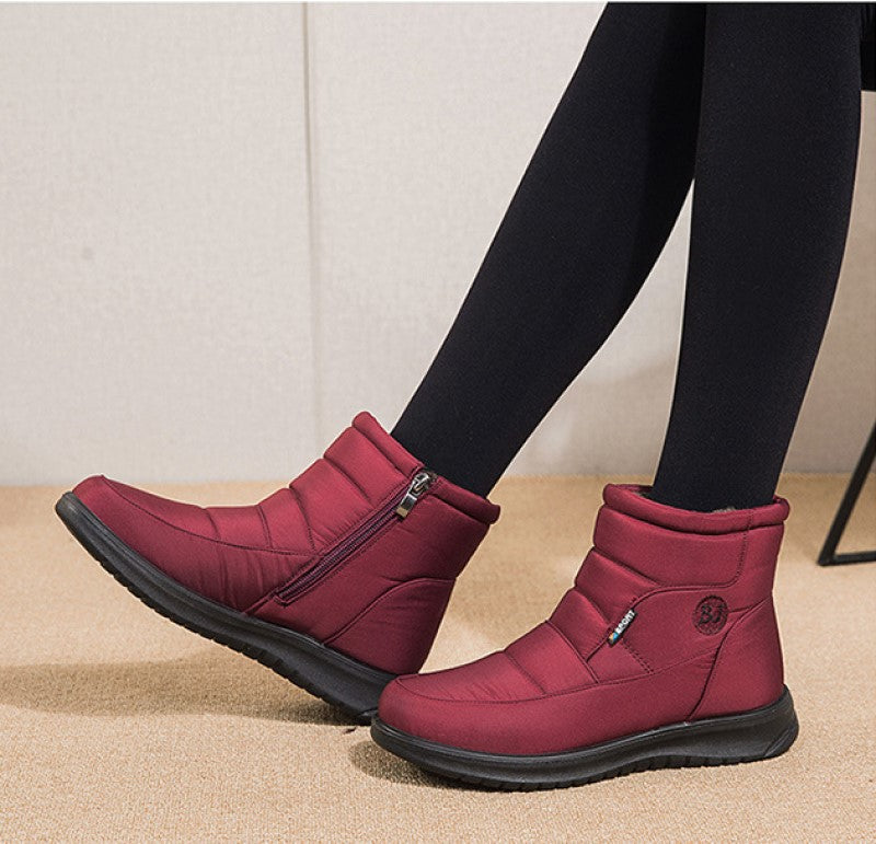 Fur Lined Lightweight Waterproof Women's Snow Boots