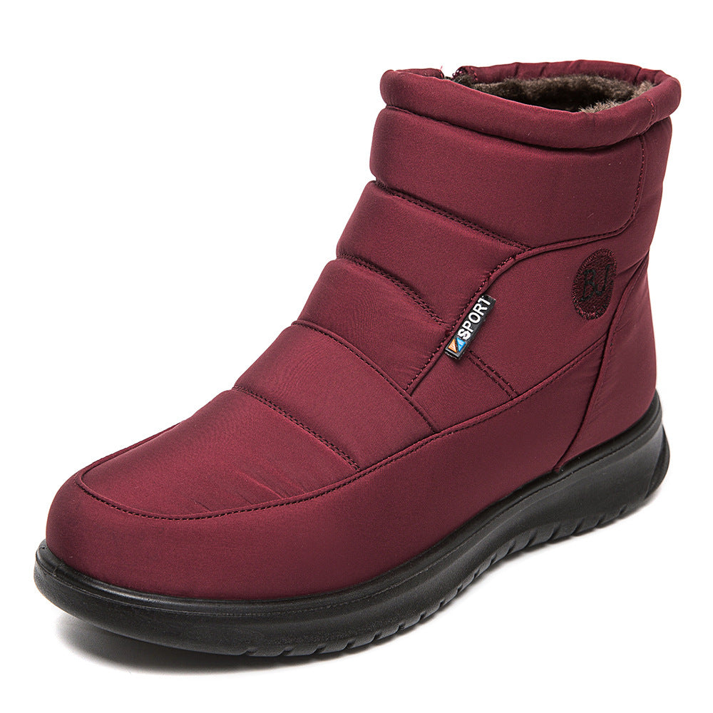 Fur Lined Lightweight Waterproof Women's Snow Boots