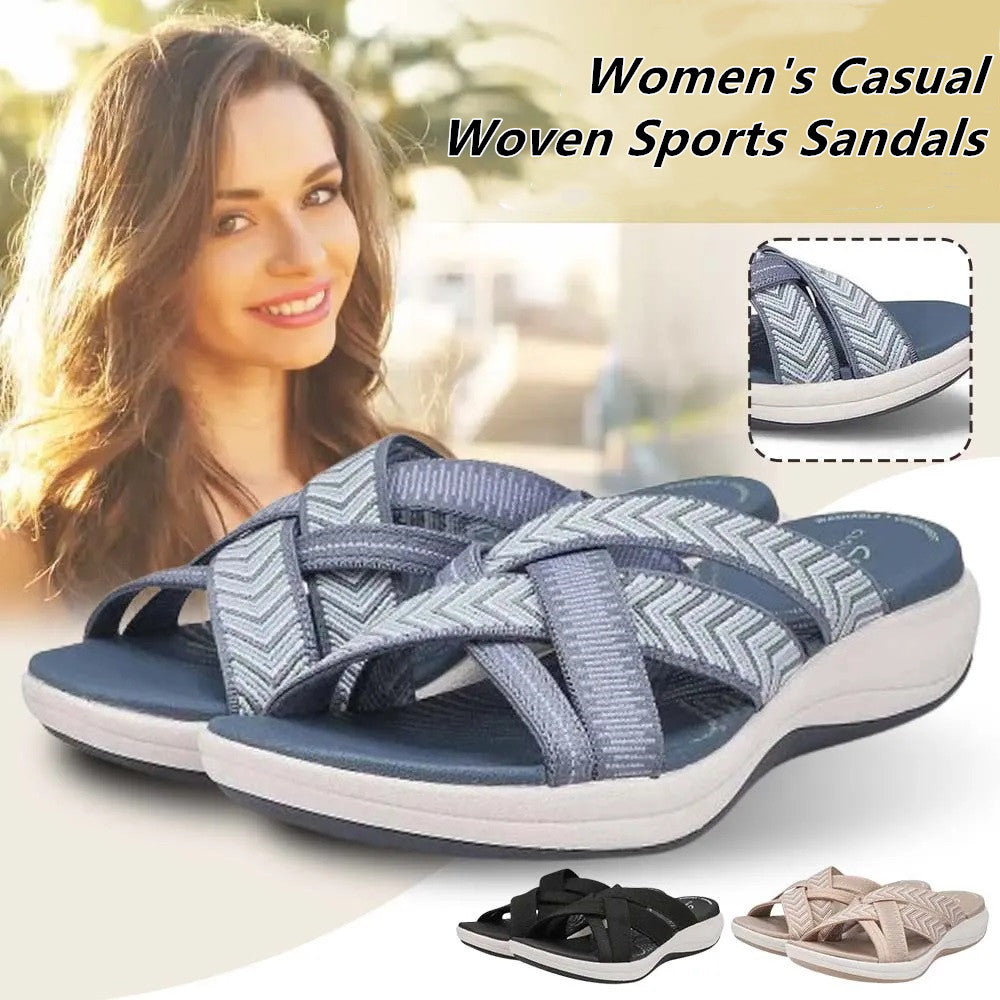 Women's Casual Woven Sports Sandals