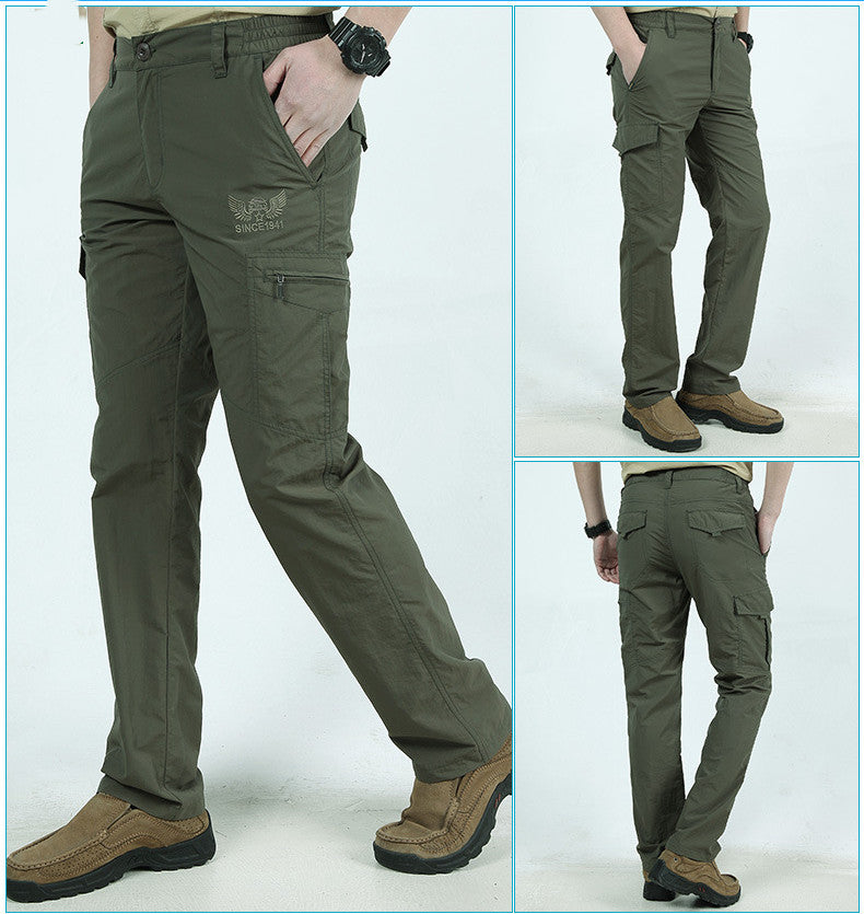 Men's Quick Drying Waterproof Tactical Pants