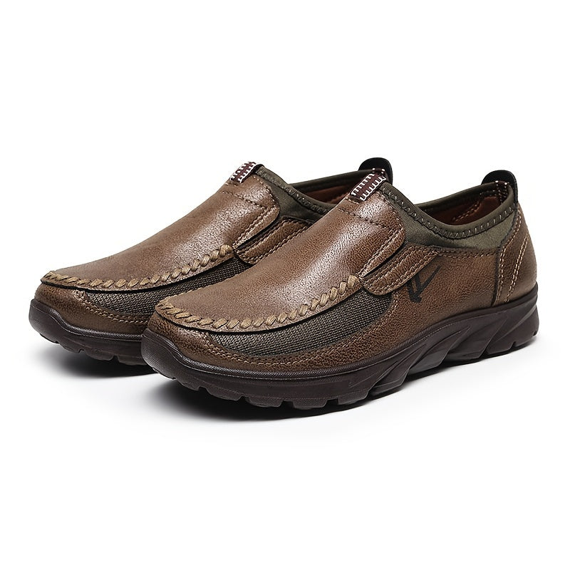 Good Arch Support Men's Outdoor Canvas Walking Shoes