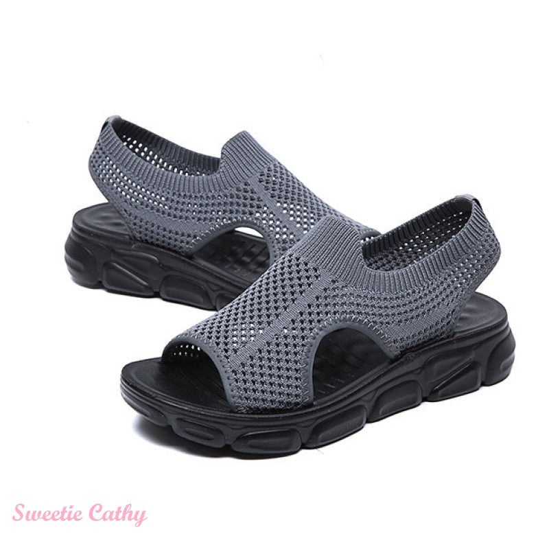 Women's Breathable Knitted Casual Sandals