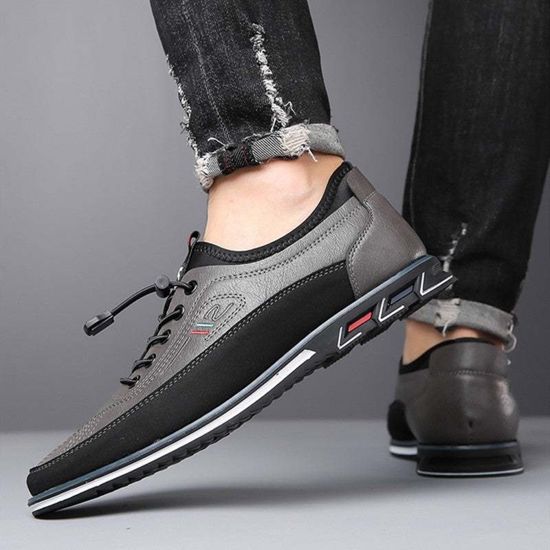 Men's Fashion Orthotic Easy On/Off Walking Business Shoes