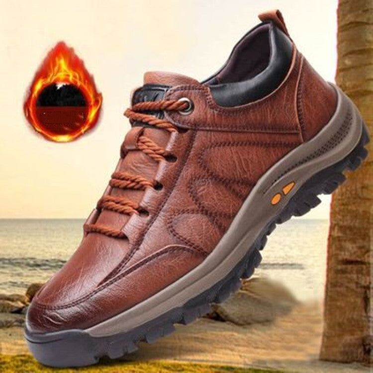 Men's Hiking Casual Hand-Sewn Foot Support Non-Slip Breathable Shoes
