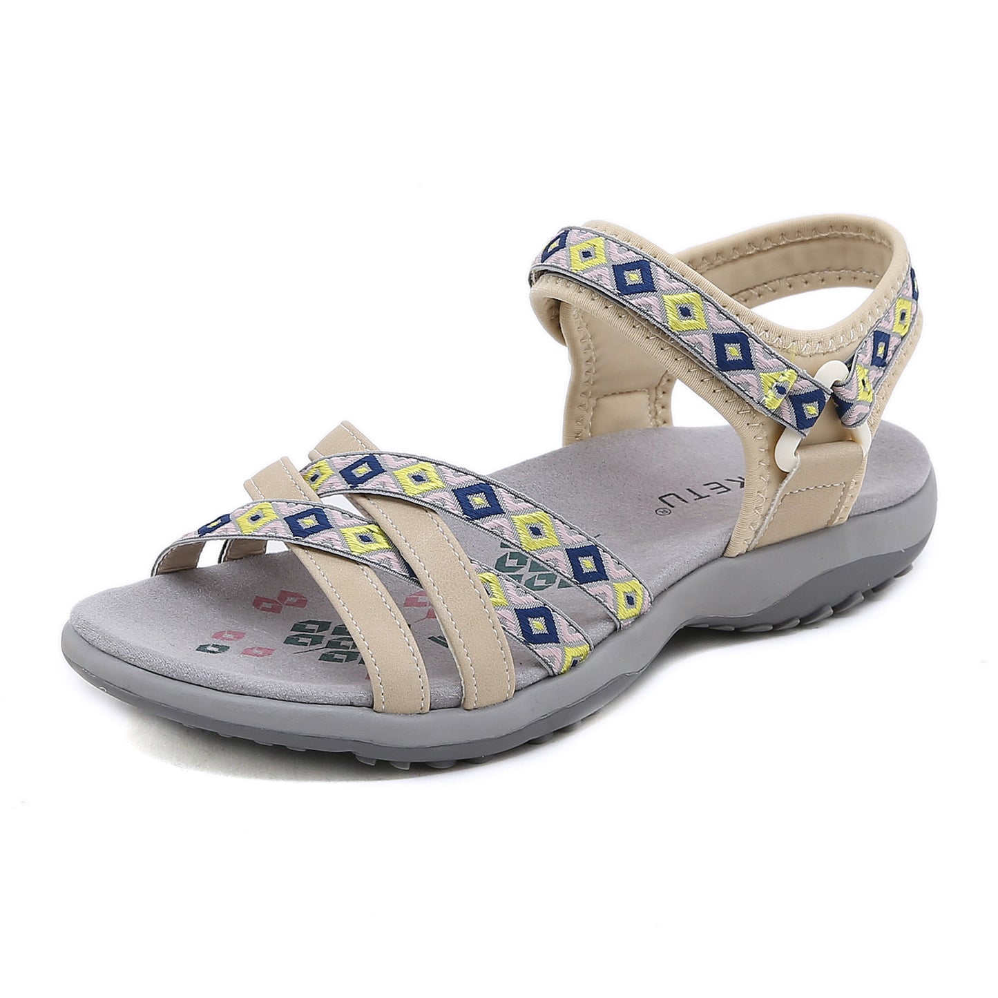 Summer Women's Hollow Out Printed Sandals