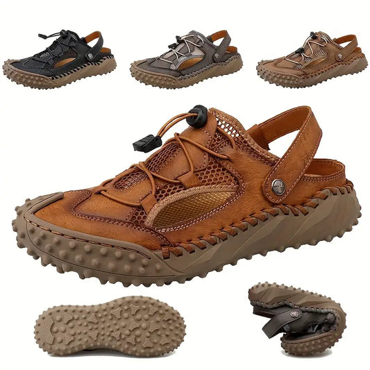 Men's Adjustable Hand-Sewn Hiking Sandals