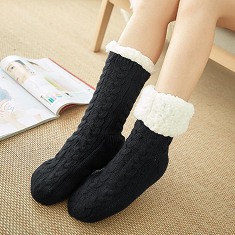 Extra-warm Fleece Indoor Slipper Socks