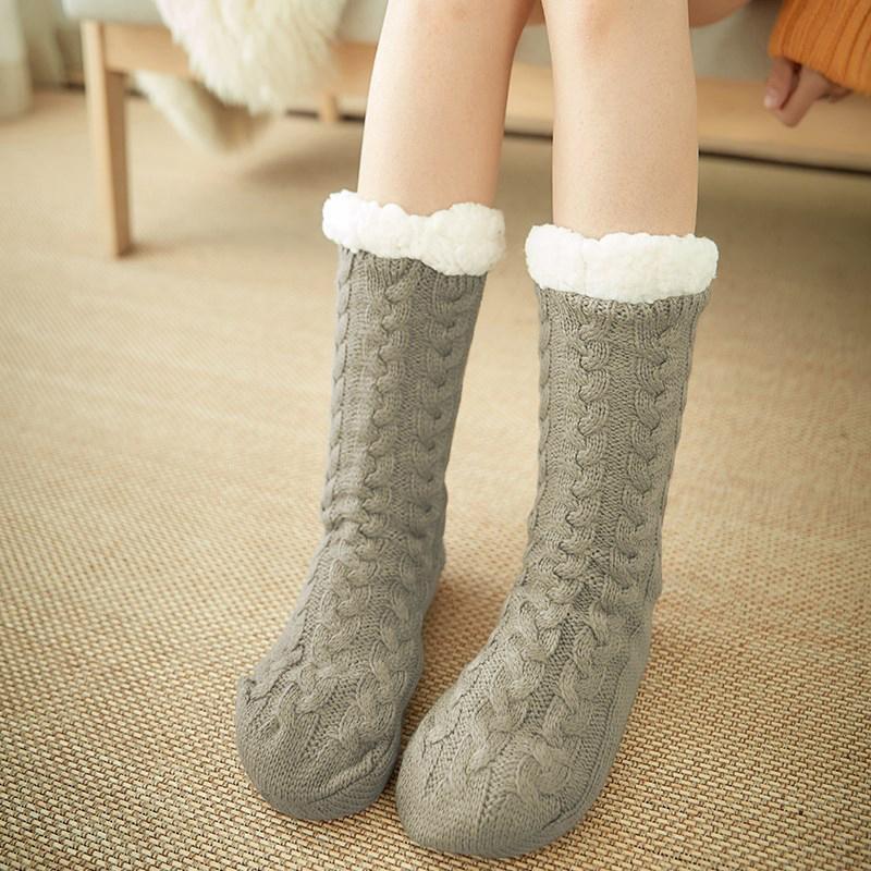 Extra-warm Fleece Indoor Slipper Socks