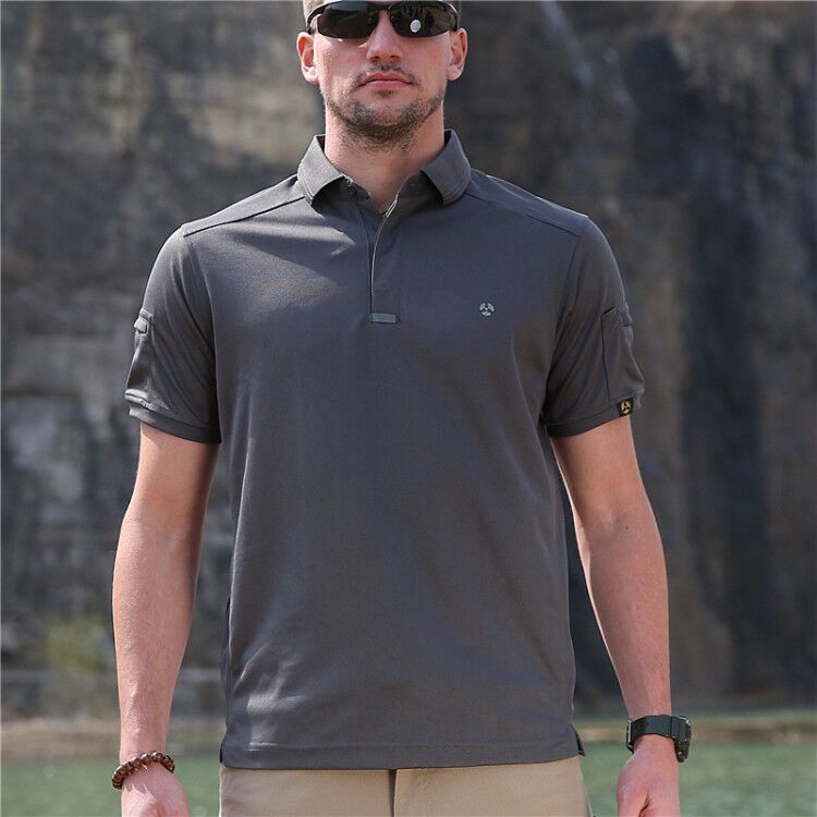 Moisture Wicking Performance Tactical Polo Shirt