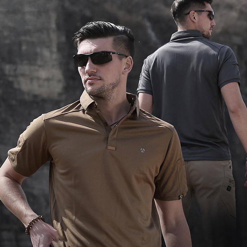 Moisture Wicking Performance Tactical Polo Shirt