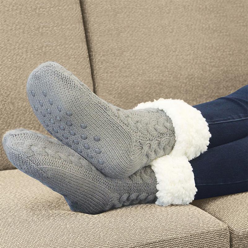Extra-warm Fleece Indoor Slipper Socks