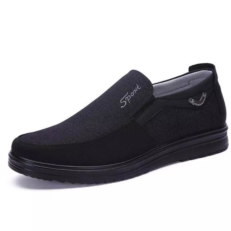 Men's Extended Width Foot And Heel Comfortable Insole Non-Slip Sneakers