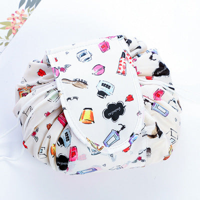Drawstring Travel Makeup Bag