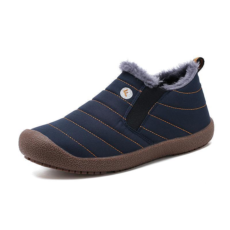 Men's Cotton Velvet Winter Warm Non-slip Shoes