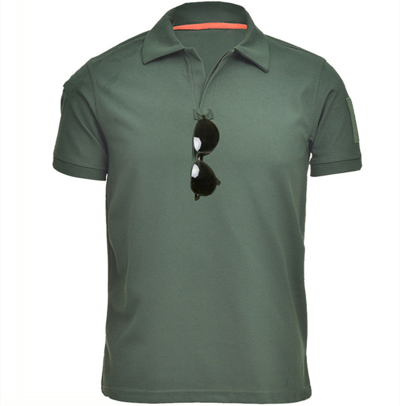 Men's Polo Short Sleeve Quick Dry Battle Top