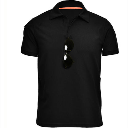 Men's Polo Short Sleeve Quick Dry Battle Top