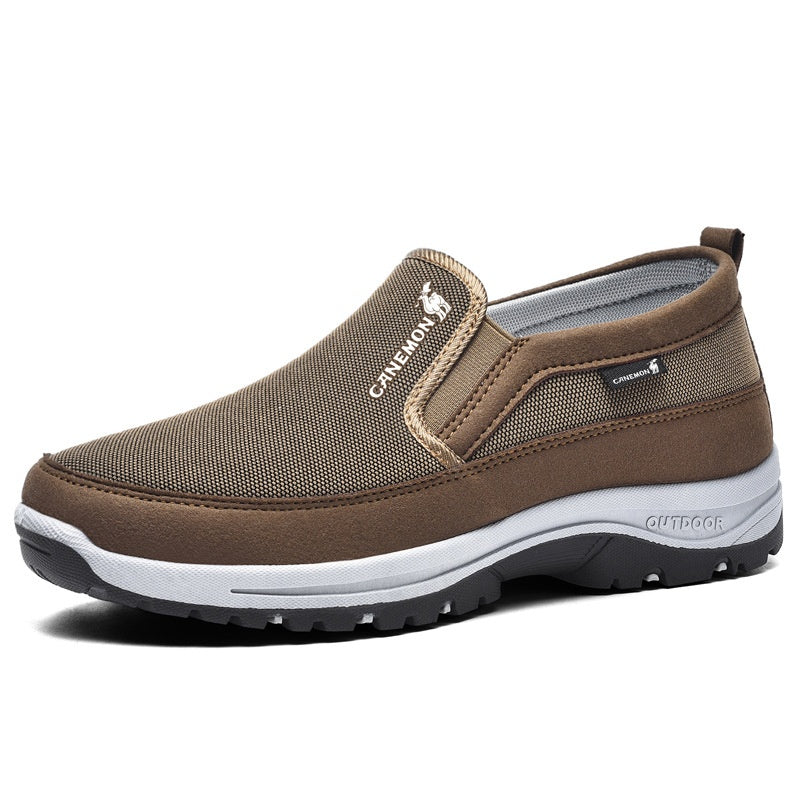 CANEMON Men's Comfortable Breathable Non-slip Hiking Shoes