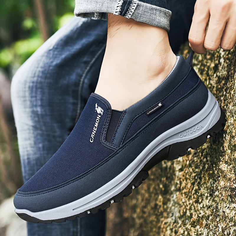 CANEMON Men's Comfortable Breathable Non-slip Hiking Shoes