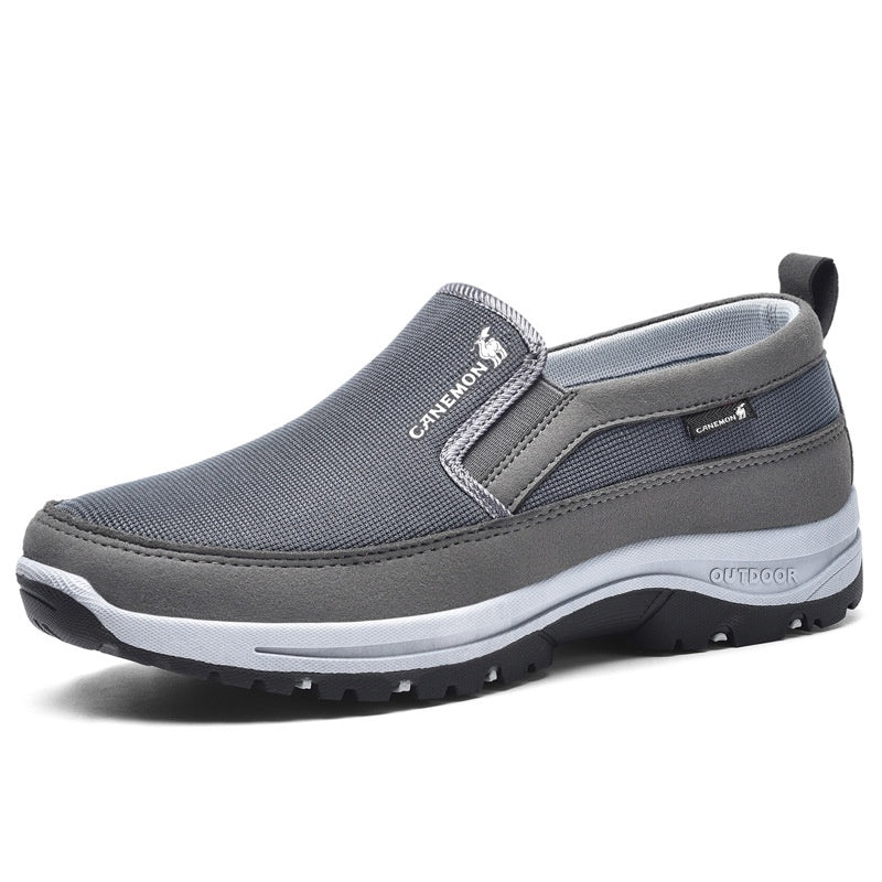 CANEMON Men's Comfortable Breathable Non-slip Hiking Shoes
