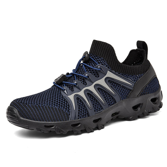 Men's Outdoor Non-Slip Breathable Flyweaving Trail Shoes