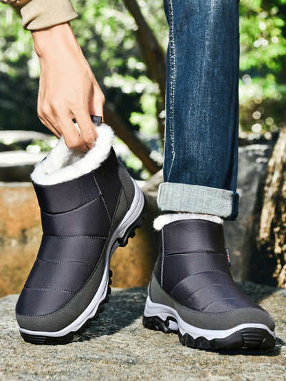 CANEMON 2135 Black men's winter boots