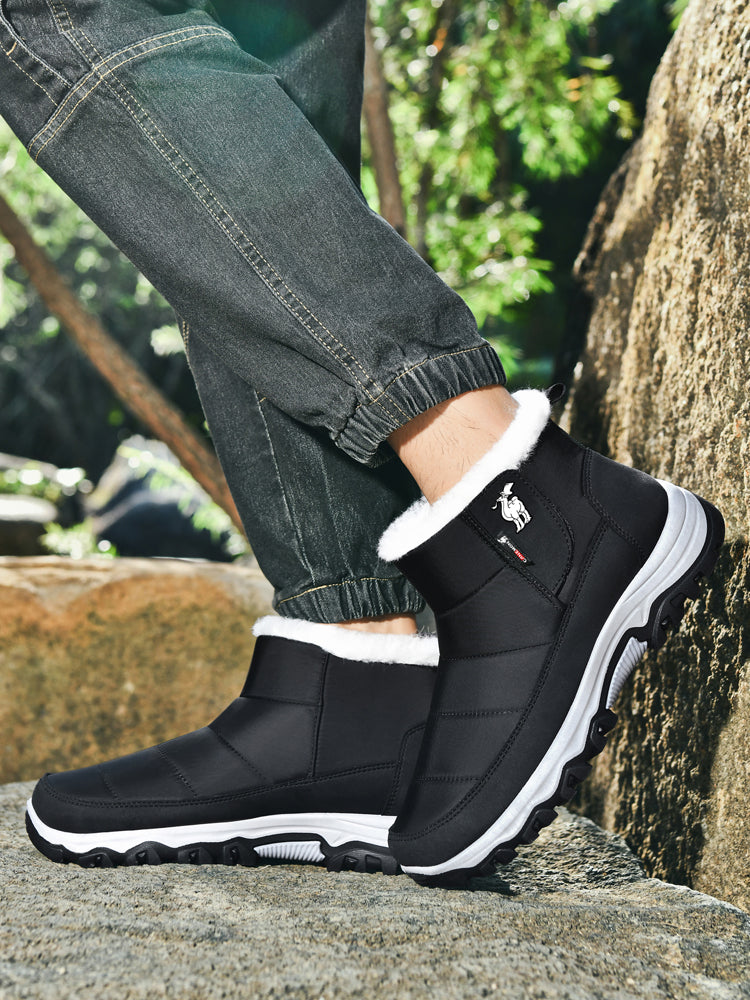 CANEMON 2135 Black winter boots outsole