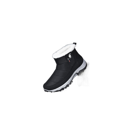 CANEMON 2135 Black men's fleece-lined winter boots