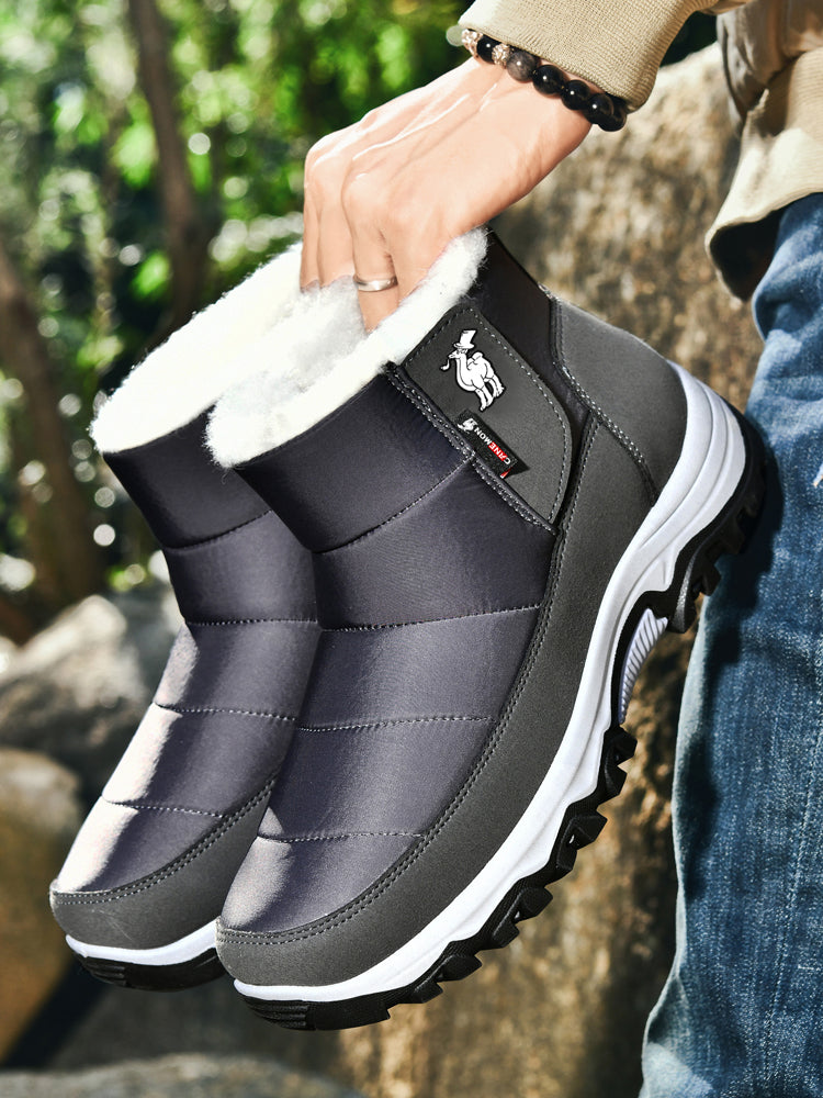 CANEMON 2135 Gray men's winter boots