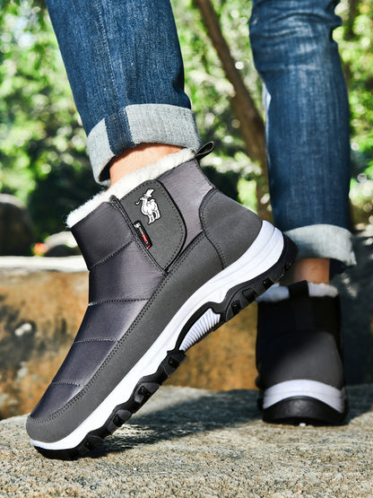 CANEMON 2135 Gray men's winter boots detail