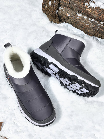 CANEMON 2135 Gray winter ankle boots