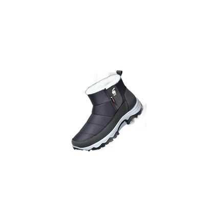 CANEMON 2135 Gray men's fleece-lined winter boots