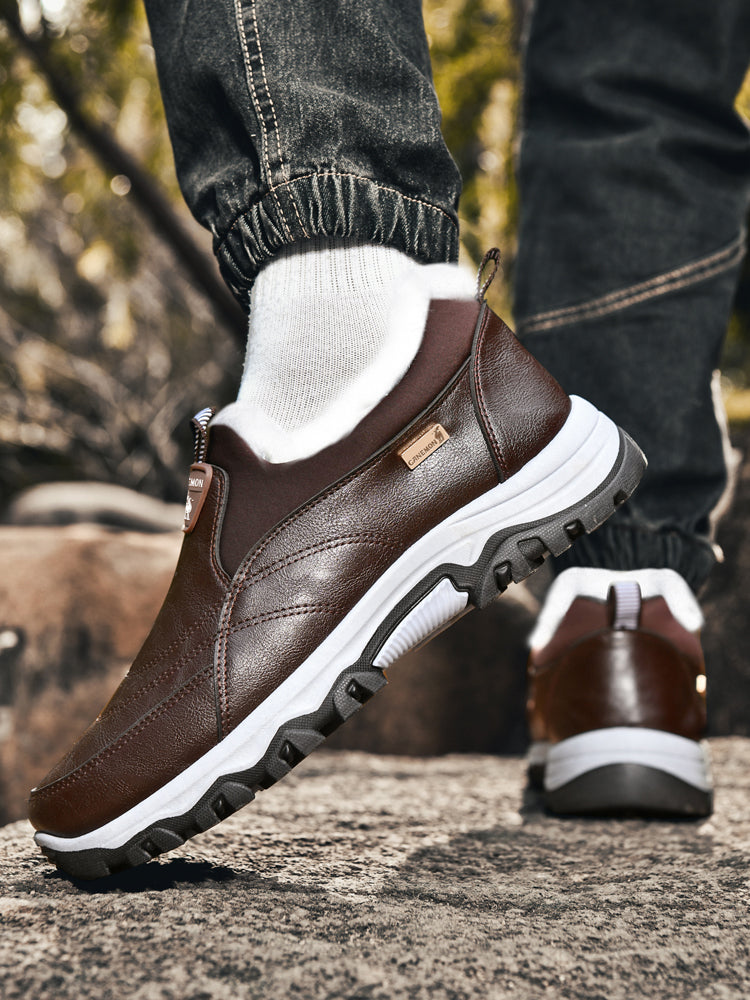CANEMON 3351 winter shoe detail brown