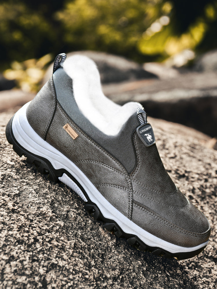 CANEMON 3351 winter shoe detail gray