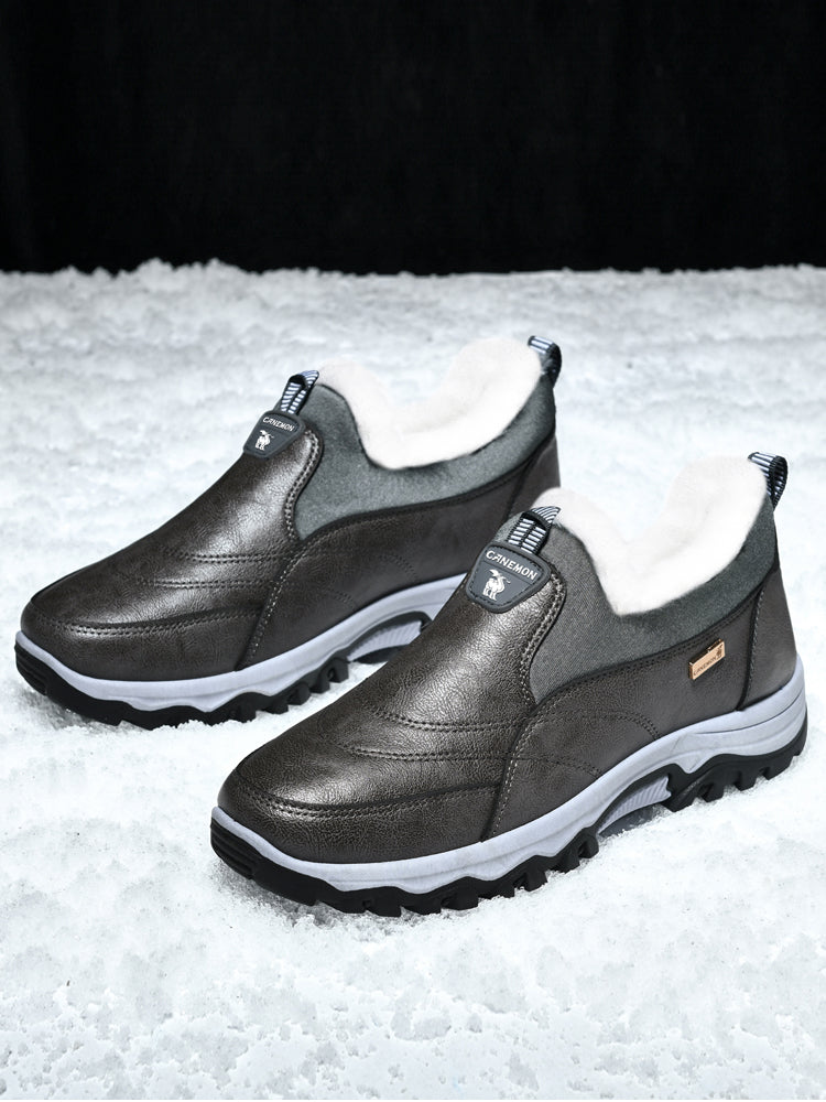 CANEMON 3351 winter shoe detail gray