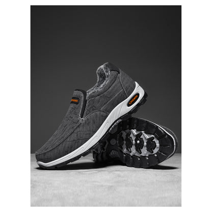 CANEMON 339 black plush-lined slip-on shoe, manufacturer photo 03
