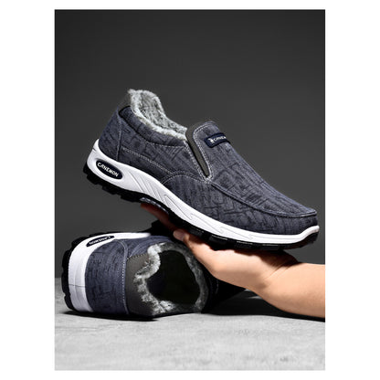CANEMON 339 blue plush-lined slip-on shoe, manufacturer photo 02