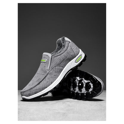 CANEMON 339 gray plush-lined slip-on shoe, manufacturer photo 03