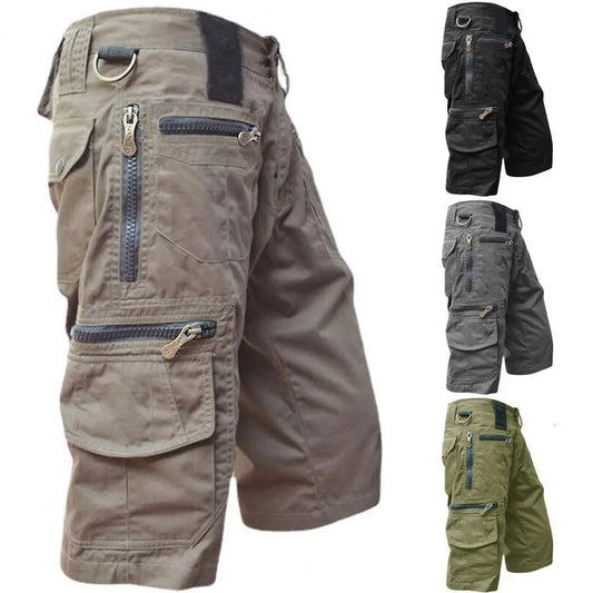 Men's Tactical Shorts Zip Pocket