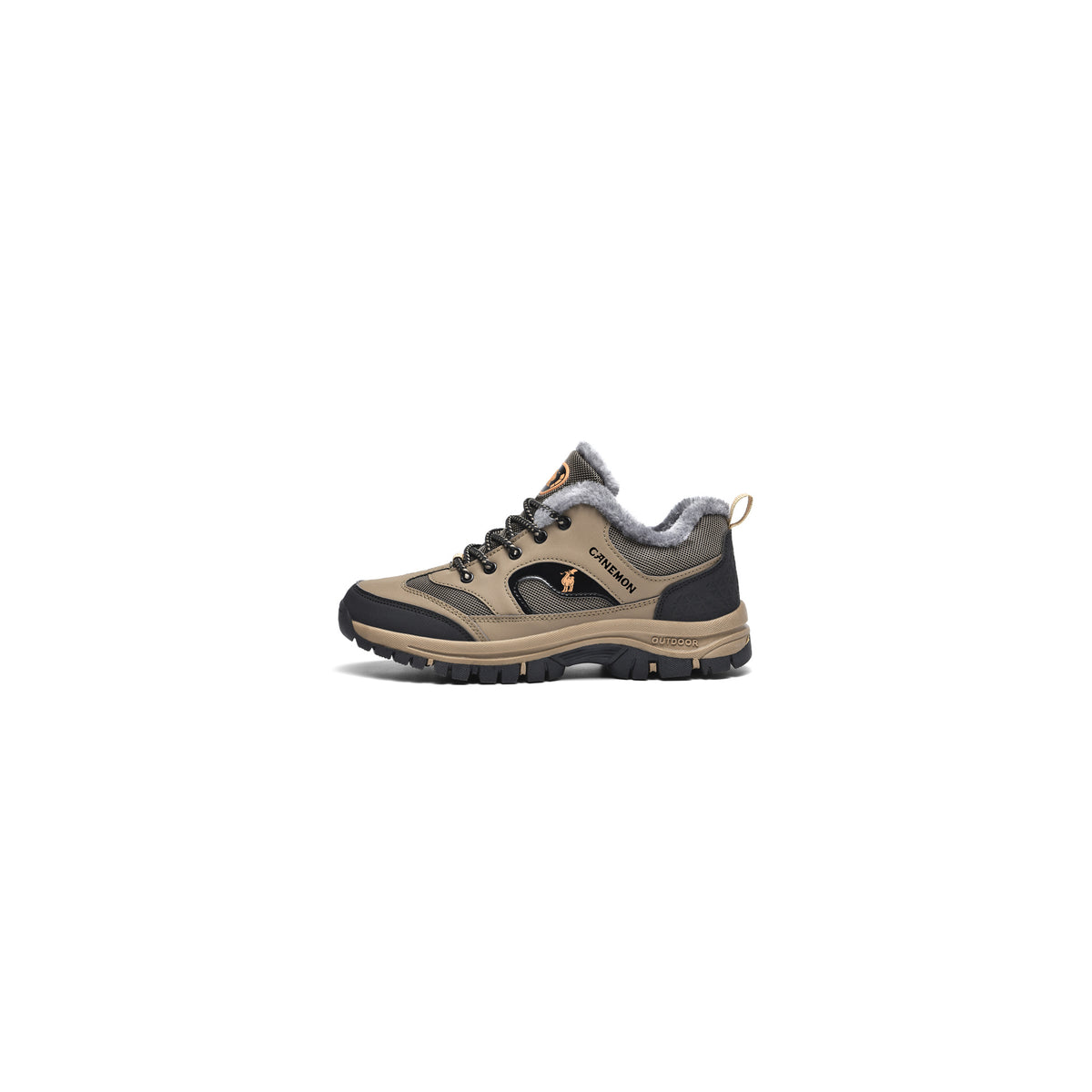 CANEMON 6691 Brown winter walking shoe side view
