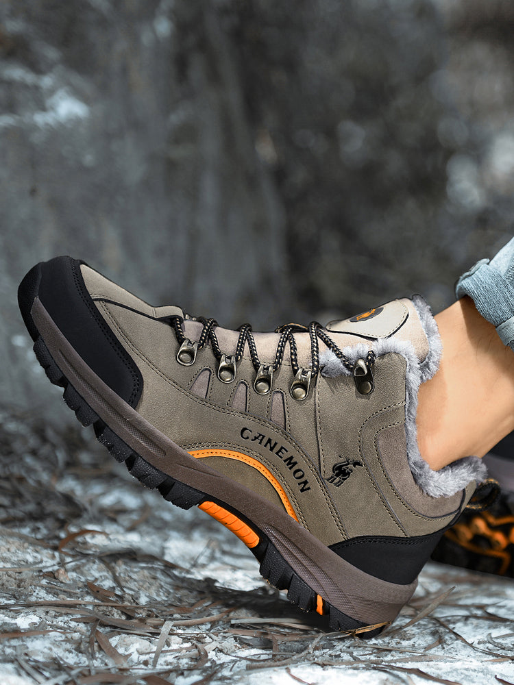 CANEMON 711-1 Brown winter ankle boot view 7